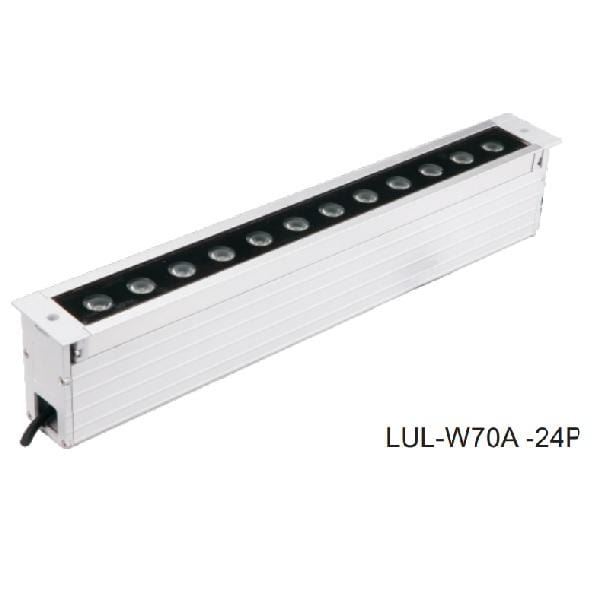 T1 Fixture LUL-W70A-12P-S/13W / 3000K / 15° [China]LED W70A Series IP67 Underground Light