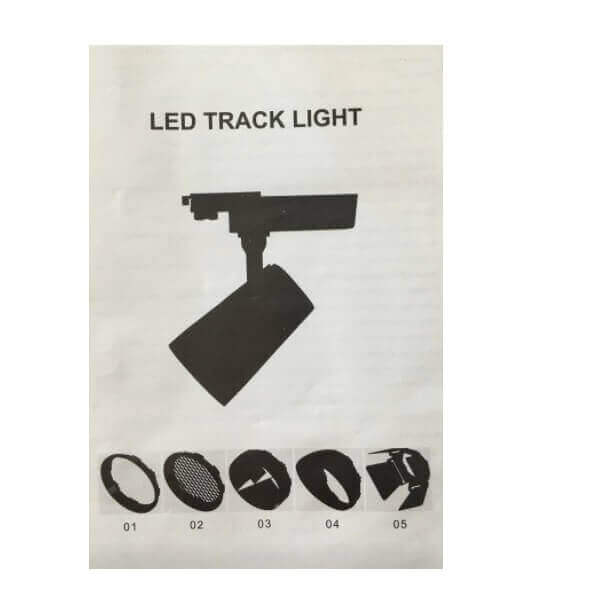 [CLEARANCE] LED Track Light. 3 wire track-Fixture-DELIGHT OptoElectronics Pte. Ltd