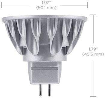 U1 LED Bulb SORAA Vivid MR16 Constant Current SM16C Bulb