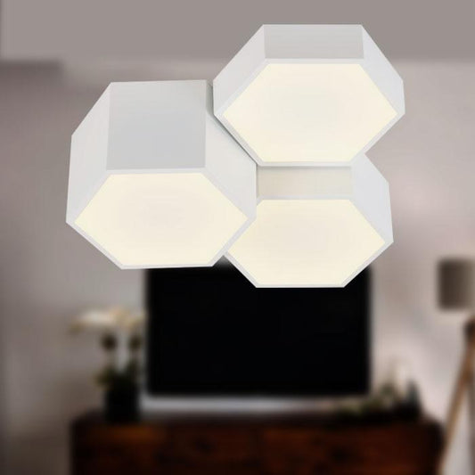 URBANA Home Decore URBANA LED Decorative Ceiling Light (MSV-C846-WHITE) | Delight.com.sg