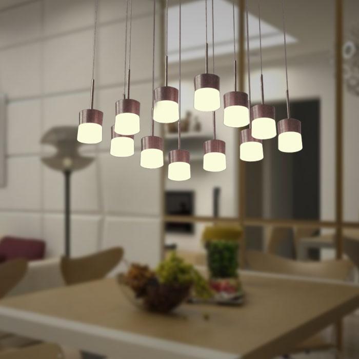 URBANA Home Decore URBANA  LED Decorative Pendant Light (MSV-D1556S-12) | Delight.com.sg