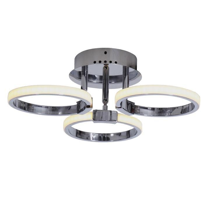 URBANA Home Decore URBANA LED designer Ceiling Light – (MSV-C1298-3-CHROME) | Delight.com.sg