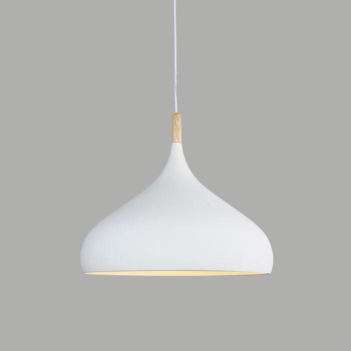 White rustic deals pendant light