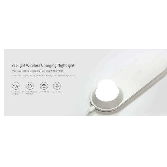 Yeelight Wireless Charger Night Light-Night Lights & Ambient Lighting-DELIGHT OptoElectronics Pte. Ltd