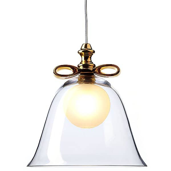 Y1 Home Decore Gold Finish / Small / Transparent [USA] Moooi Marcel Wanders Bell Pendant Light