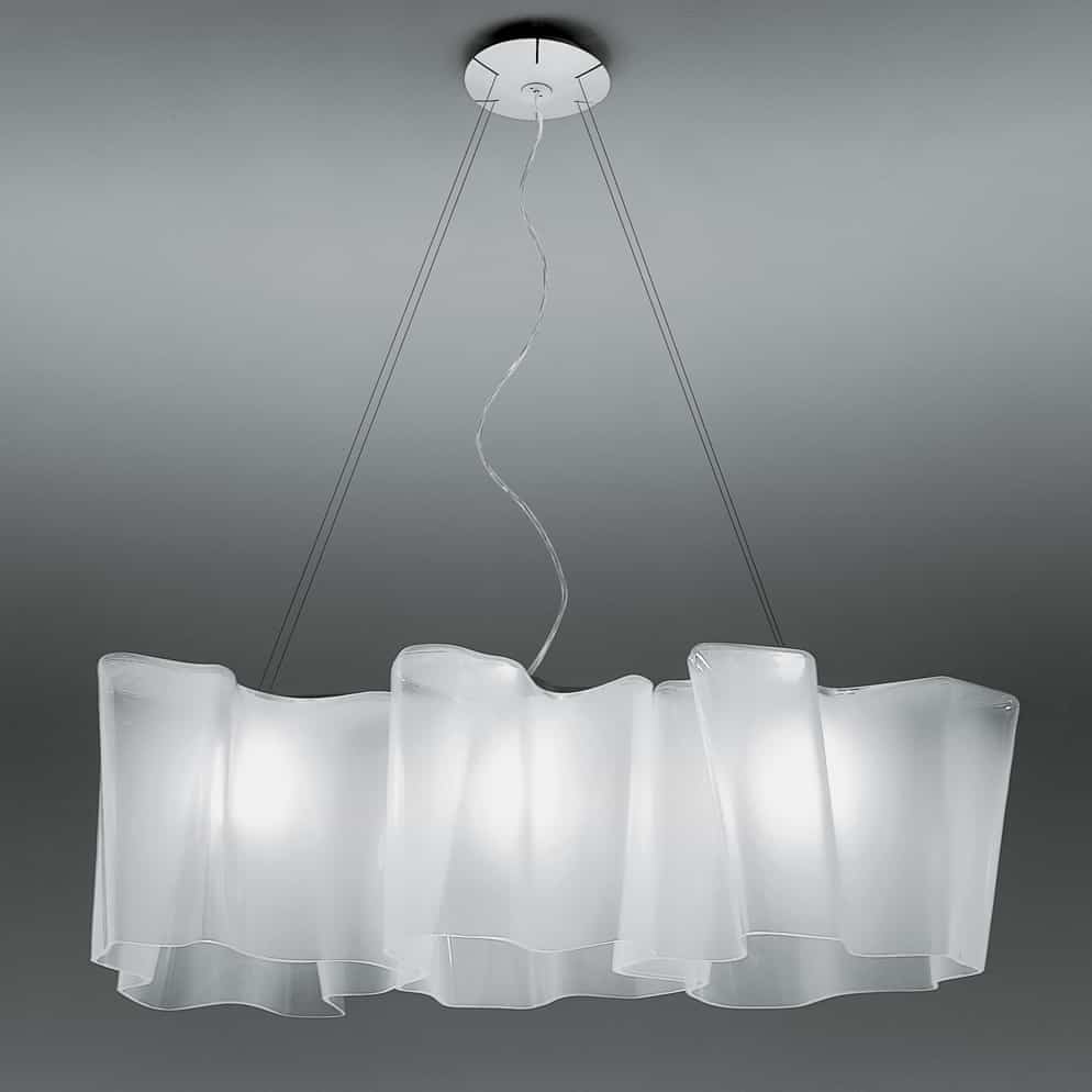 Y1 Home Decore [USA] Artemide Gerhard Reichert, Michele De Lucchi Logico Mini Triple Linear Suspension Light