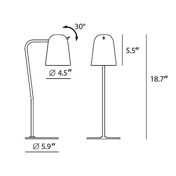 Y1 Home Decore [USA] Seed Design Dobi Table Lamp