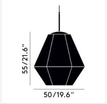 Y1 Home Decore [USA] TOM DIXON Cut Tall Pendant Light