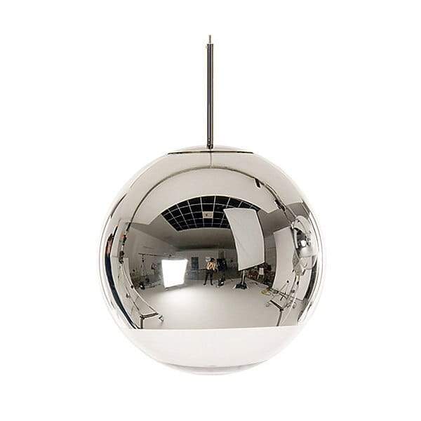 Y1 Home Decore [USA] Tom Dixon Mirror Ball Pendant Light (Chrome/19.7 In D)-OPEN BOX RETURN
