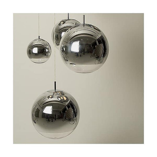 Y1 Home Decore [USA] Tom Dixon Mirror Ball Pendant Light (Chrome/19.7 In D)-OPEN BOX RETURN