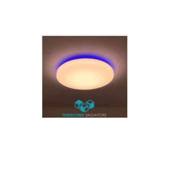 Y1 Home Decore Yeelight Smart LED Ceiling light YEELIGHT GALAXY PLUS CEILING LIGHT 400 (SINGAPORE EDITION) 40 cm size (Backlighting reflection ), Works With Google Home, Google assistance