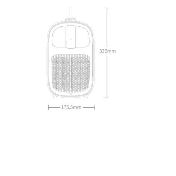 Y1 Home Decore Yeelight Smart Light Sense Mosquito Repellent Swatter Zapper Mosquito Trap USB Rechargeable Induction LED Anti-mosquito Ultraviolet Light Mijia YLGJ04YI